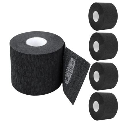 Barber Neck Strips, 5 Rolls, 500 Strips (Black)